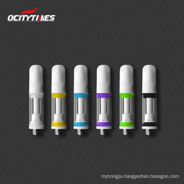 Best Quality Ceramic Coil Glass CBD Oil Vape Cartridge 1.0ml Atomizer